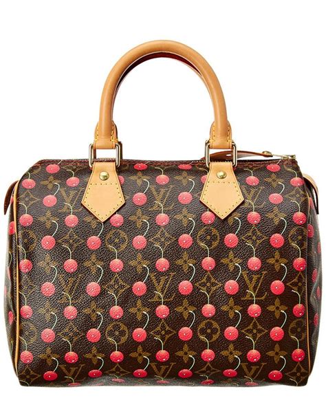 Louis Vuitton Limited Edition Cherry Blossom Monogram Canvas 